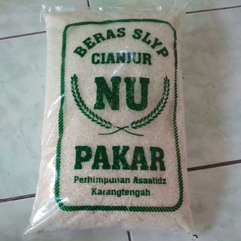 

BERAS SLYP NU CIANJUR ISI 5 KG BERAS ASLI CIANJUR