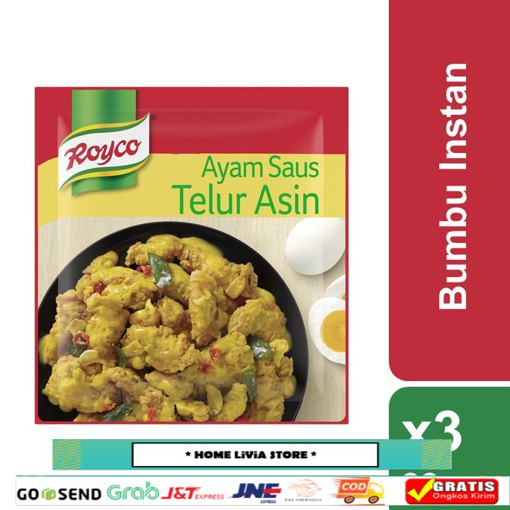 

Royco Bumbu Ayam Saus Telur Asin 3 x 22 gr