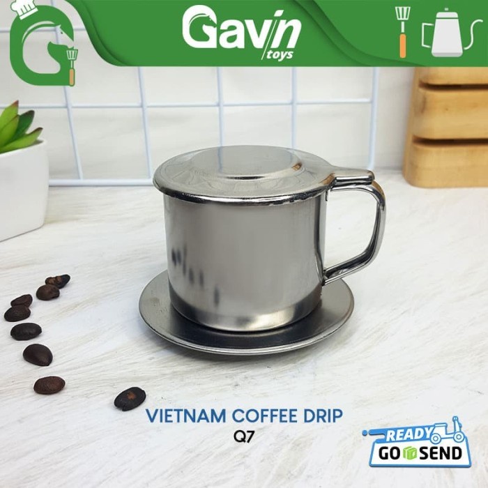 REAL Vietnam Kopi Coffee Drip Stainless Steel saringan Pembuat kopi 100 ml