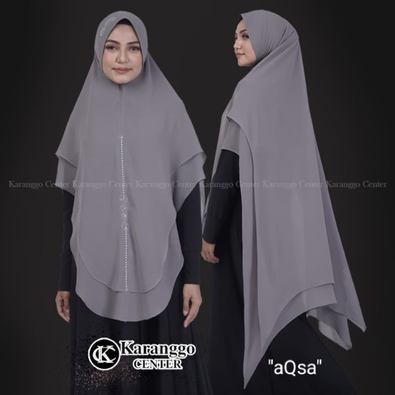 Khimar oval Payet Swarovski jumbo