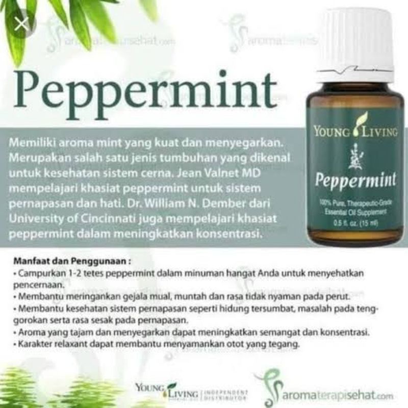 Essential Oil Peppermint Young Living