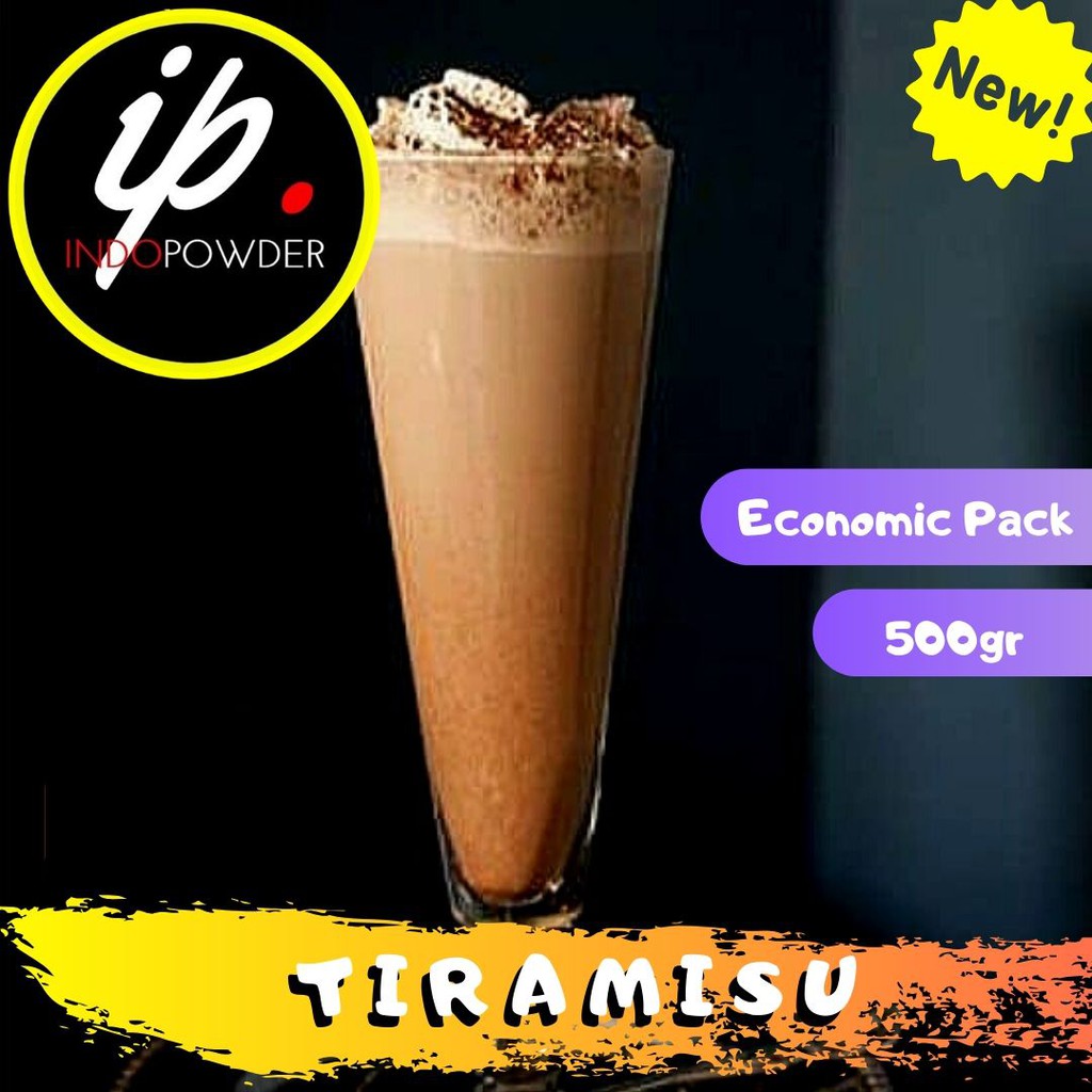 

500 GRAM - Bubuk TIRAMISU 500gr - Bubuk Minuman rasa TIRAMISU 500gr - TIRAMISU Powder 500g