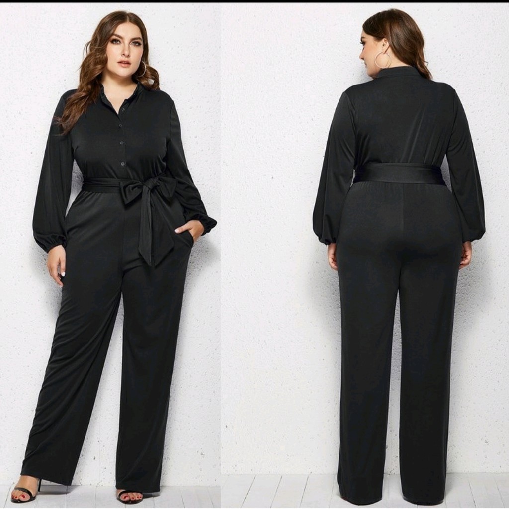 [GLFK] Jumpsuit Jumbo Terbaru 2023 / Pakaian Jumbo / Jumpsuit Wanita Kekinian / Baju Kodok Wanita Jumbo