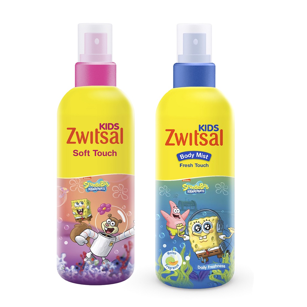 Bisa COD Zwitsal Kids Body Mist Fresh Touch 100 ml