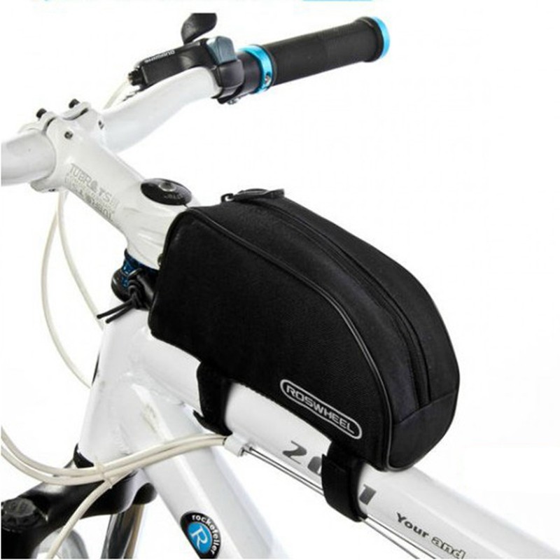 ROSWHEEL Tas Sepeda 1.2 L with 600D Polyester Material - Black