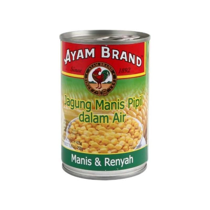 

Ayam brand whole kernel corn in wtr 425g
