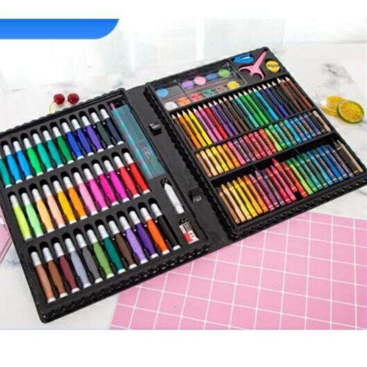 

Menarik.. Oil Pastel Crayon Krayon Spidol Warna Komplit Isi 150 Pcs Per Box Lipat Alat Gambar Lukis Lengkap
