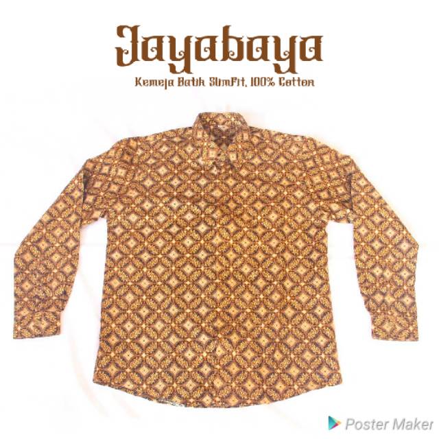 Jayabaya Batik Slimfit JY25001