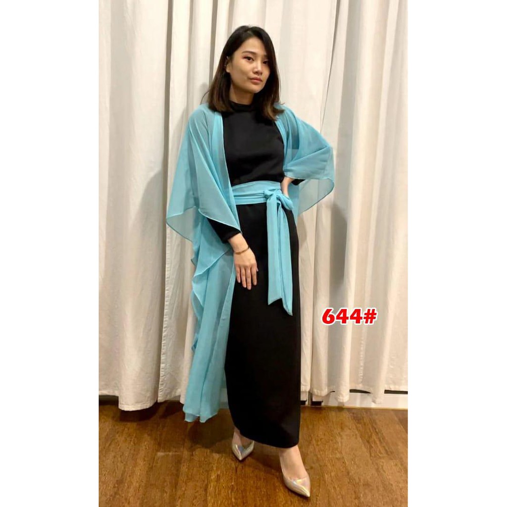 644# Longdress scuba muslim fashion