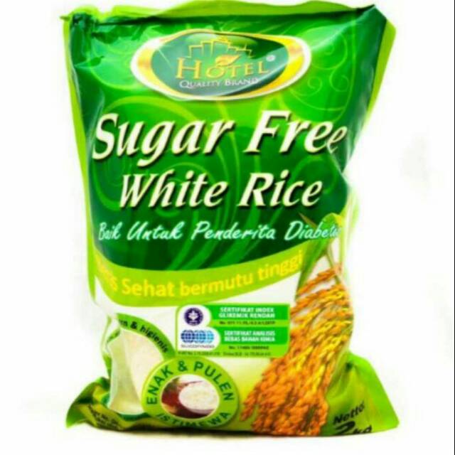 

Beras Hotel Sugar free White Rice 2kg