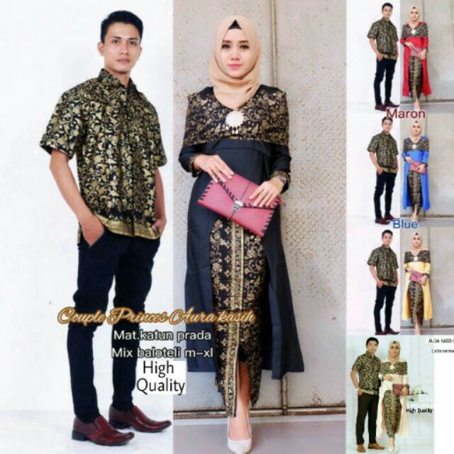  Best Seller COUPLE  BATIK LONGCARDI AURAKASIH Sarimbit 