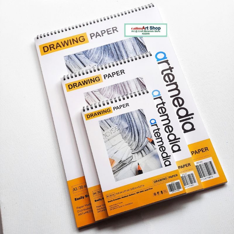 Sketchbook / Buku Gambar / Sketsa Artemedia Drawing Paper Book