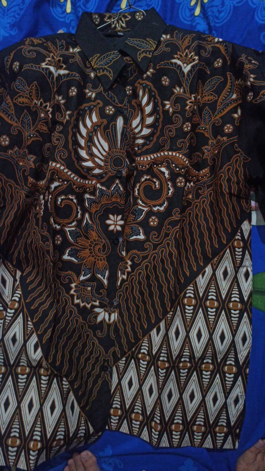Kemeja Batik Pria Lengan Pendek Dirgantara