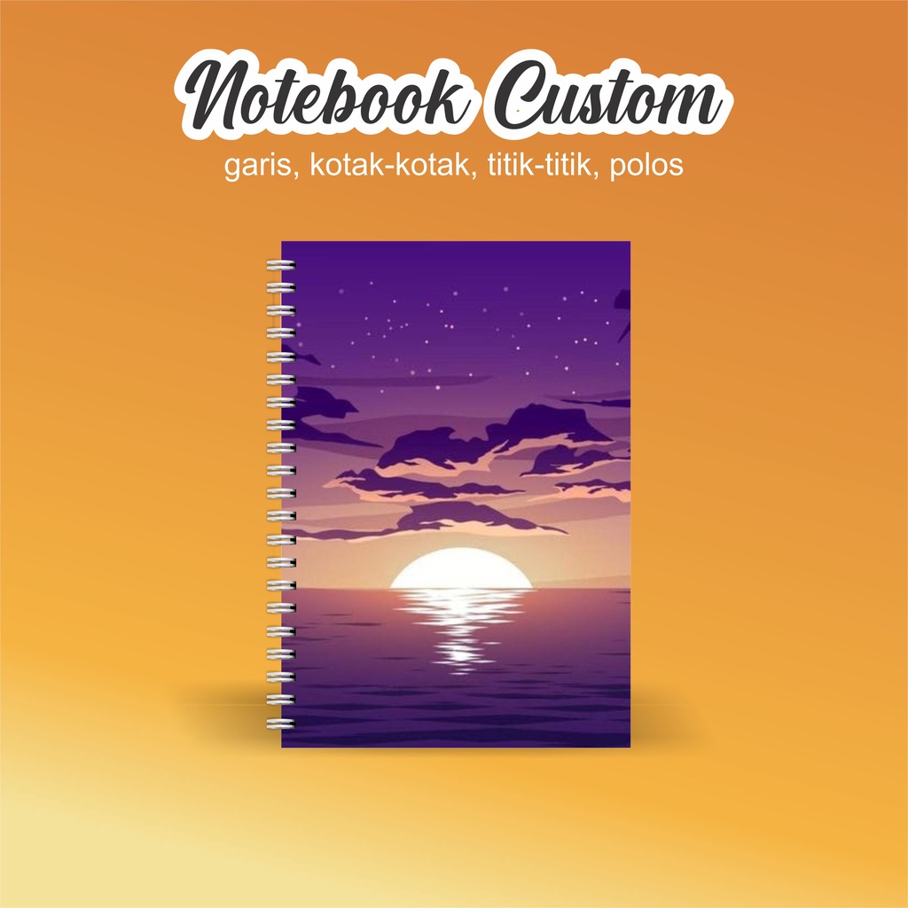

NOTEBOOK A5 CATATAN/JURNAL BOOKPAPER GRID/KOTAK2#DOTTED/TITIK2#BLANK/POLOS