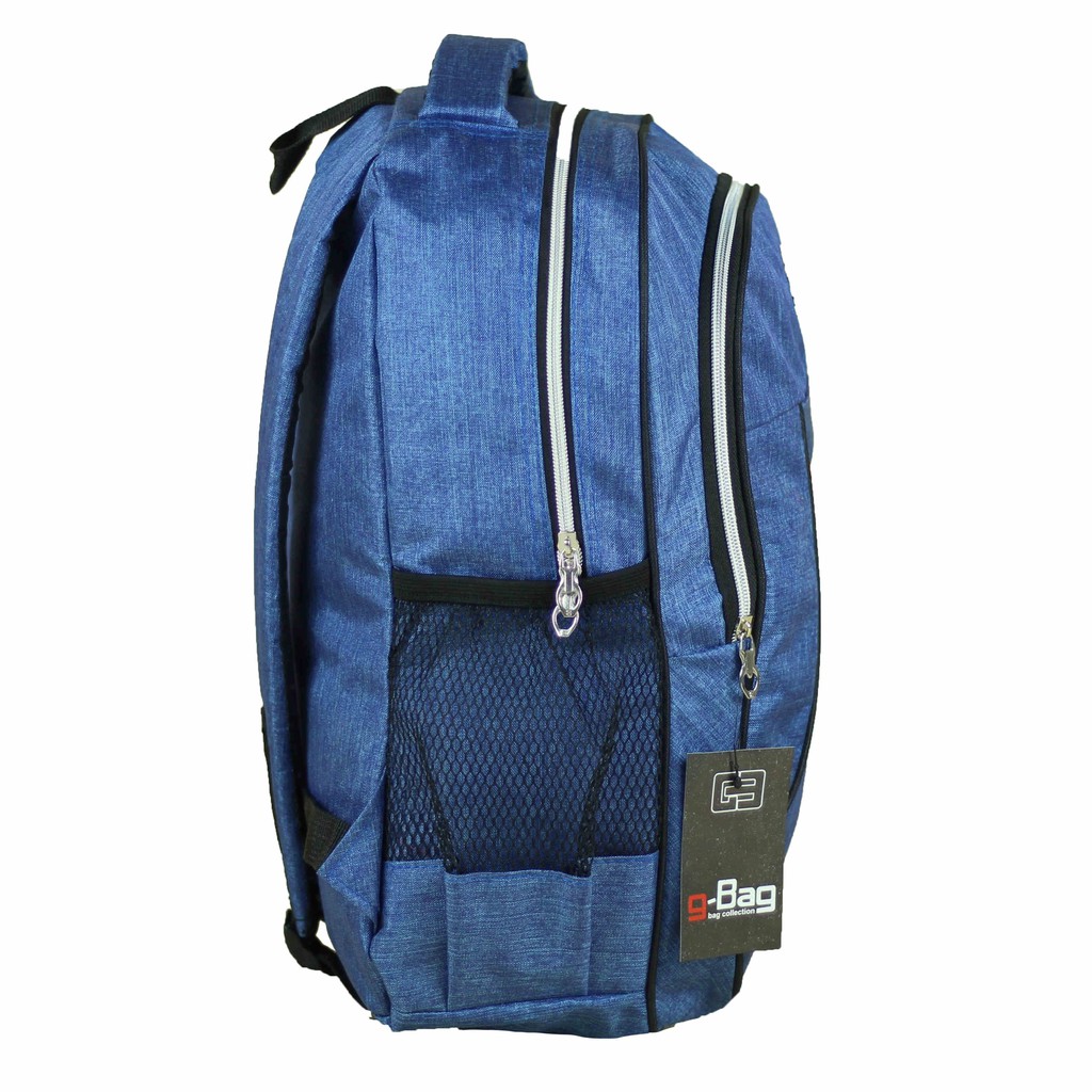 PROMO SERU Tas Gendong Cowok Distro Denim Bahan Tebal Bagus Ransel Punggung Pria Keren Multifungsi