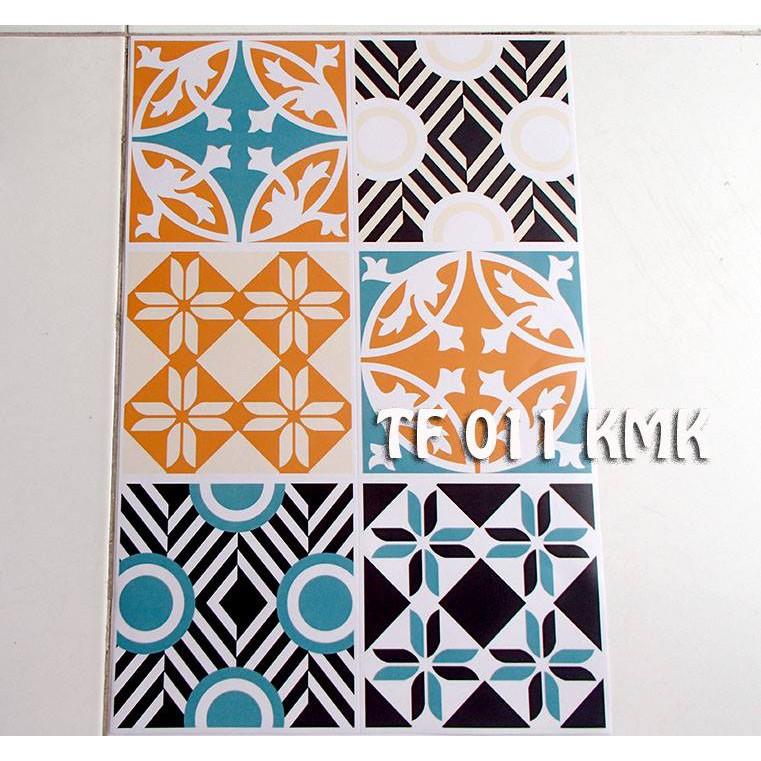 STICKER TAGEL STIKER KERAMIK DAPUR STIKER LANTAI TEGEL TF 011 WALLSTICKER WALLPAPER