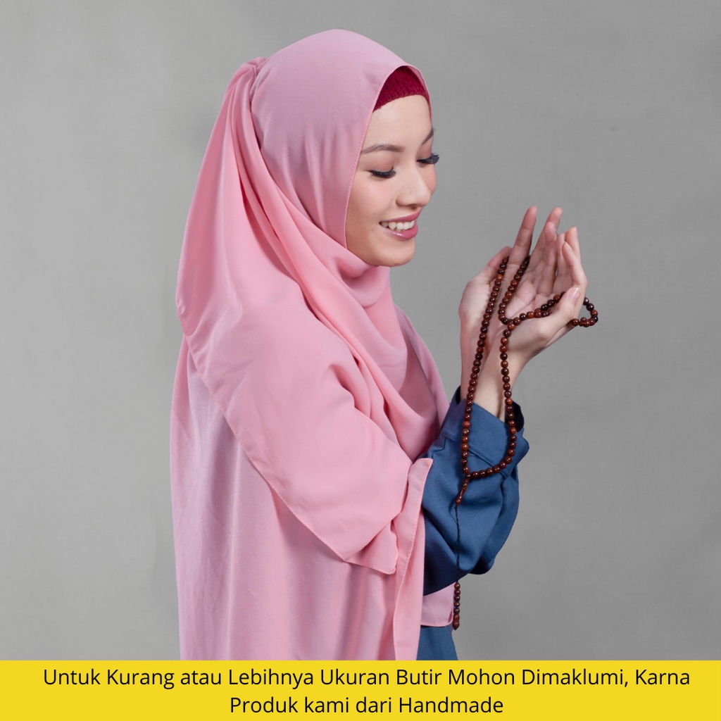 Tasbih Kaokah Kaukah Kokka Original 99 Butir Motif Bulat Tasbeh Kayu Koka Asli by Kokka Official