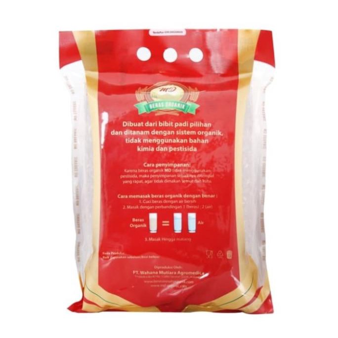

MD - ORGANIC RED RICE KUPAS KULIT - BERAS ORGANIK - BERAS MERAH MD 2KG