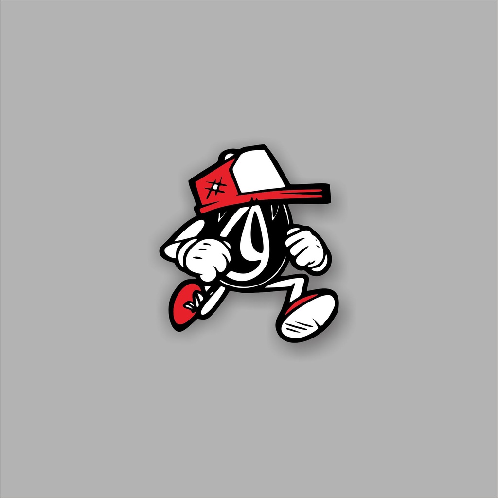

Stiker brand stiker distro CROOZ bahan graftac Anti air