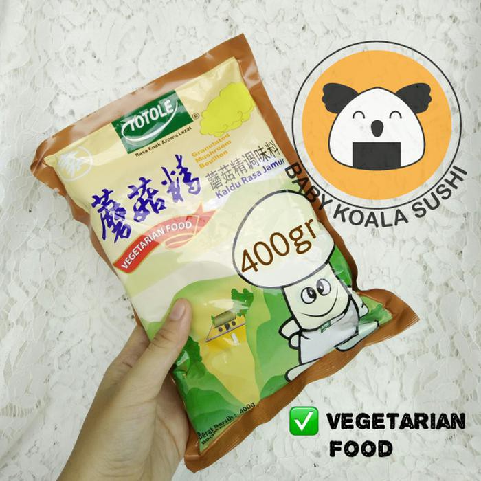 

Terpopuler Totole Kaldu Jamur 400G | (No Msg) Kaldu Vegan | Vegetarian Stock Termantap