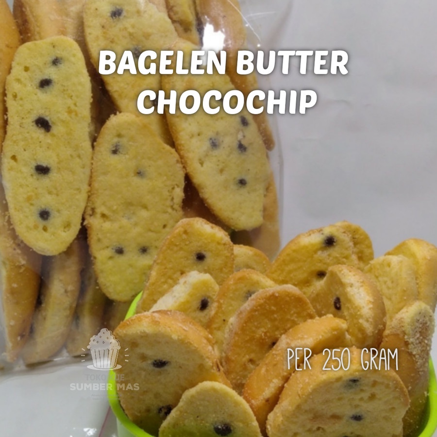 

BAGELEN BUTTER CHOCOCHIP/BAGELEN CHOCOCHIP (250gr)