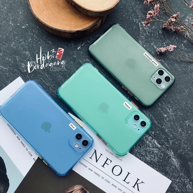 HOT!! ULTRA MATTE NEON Air Cushion Case iPhone 7 7+ 8 8+ X XR XS MAX 11 PRO MAX