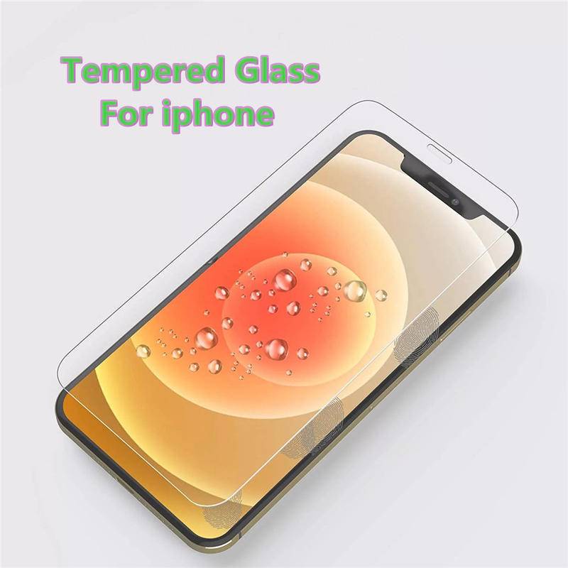 Glass Screen Protectors Tempered Glass for IPhone 11 12 Pro Max Mini 6 6s 7 8 Plus X XS Max XR SE 2020