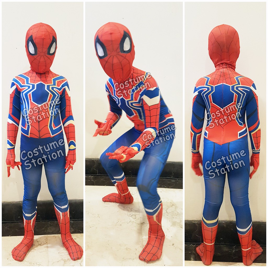 Kostum Spiderman Marvel Avengers / Costume Avenger anak laki