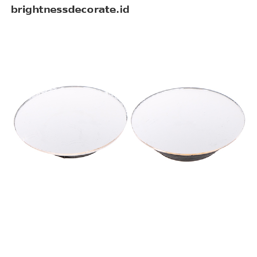 [birth] 2Pcs universal car 360° wide angle convex rear side view blind spot mirror [ID]