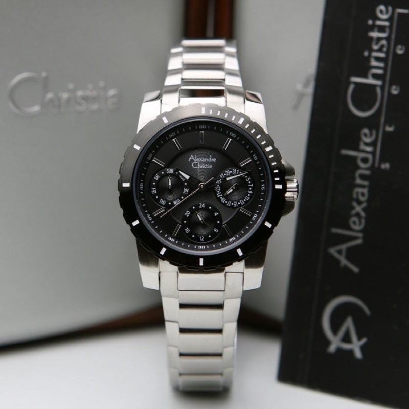 ORIGINAL Jam Tangan Wanita Alexandre Christie AC 6141 Garansi Resmi 1 Tahun