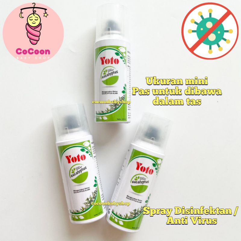 Spray Anti Virus / Desinfektan Ruangan / Spray Disinfektan 120 ml