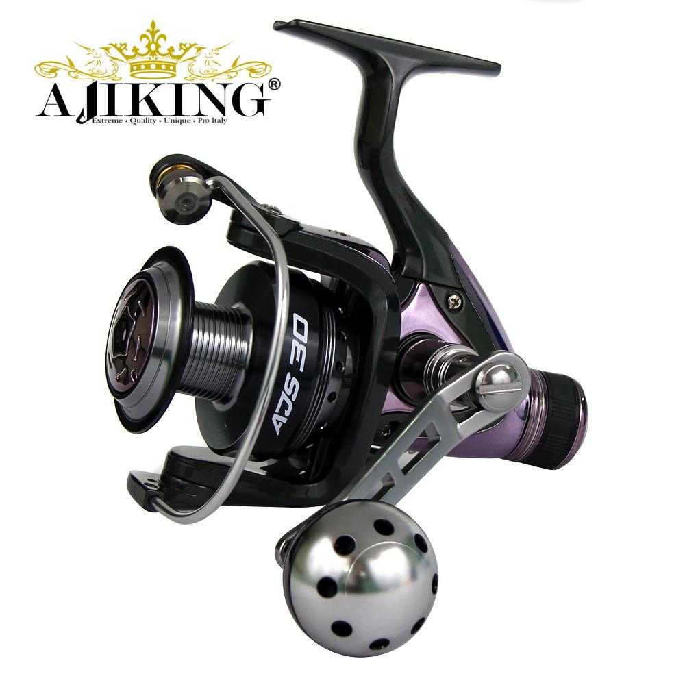 Ajiking AJS. Spinning Reel. 5 + 1 Ball Bearing