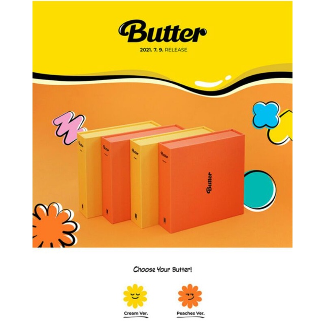 [Ready Stock] Official Weverse Lucky Draw BTS Butter Album