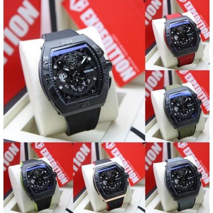 Jam Tangan Pria Expedition Rubber E 6800 / E6800 / 6800 Garansi Resmi murah