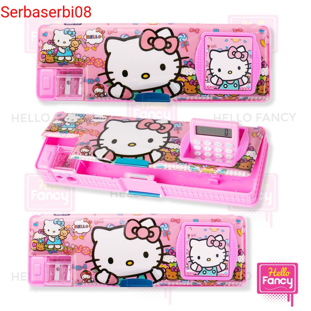 

SS8-Tempat Pensil Magnet Karakter + Kalkulator / Kotak Pensil