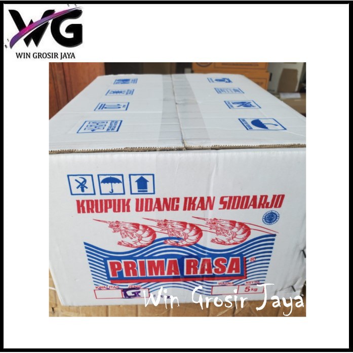 

1 Dus Krupuk Udang Ikan Sidoarjo Prima Rasa Jenis G 5kg / Kerupuk Prima Rasa 1 Karton 5 kg