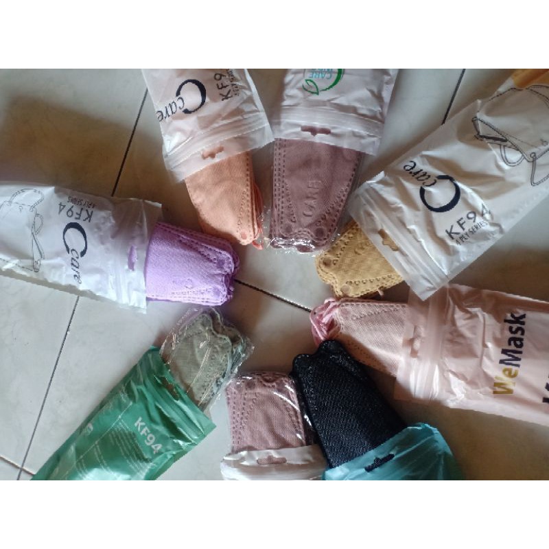 masker kf94 isi 10pcs/Masker murah