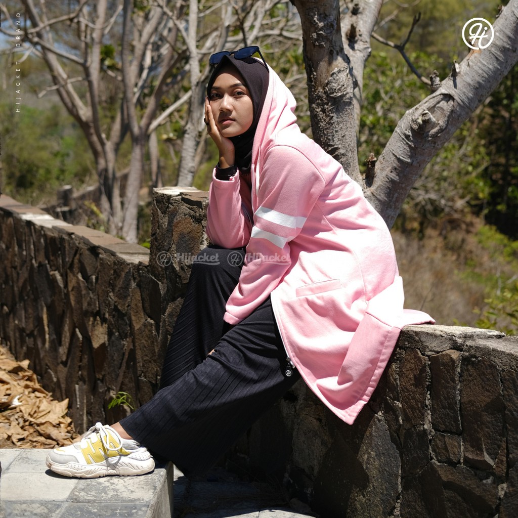 Hijacket® Beautix Series (All Size, XL, XXL) Jaket Wanita Bahan 100% Premium Fleece Asli-1