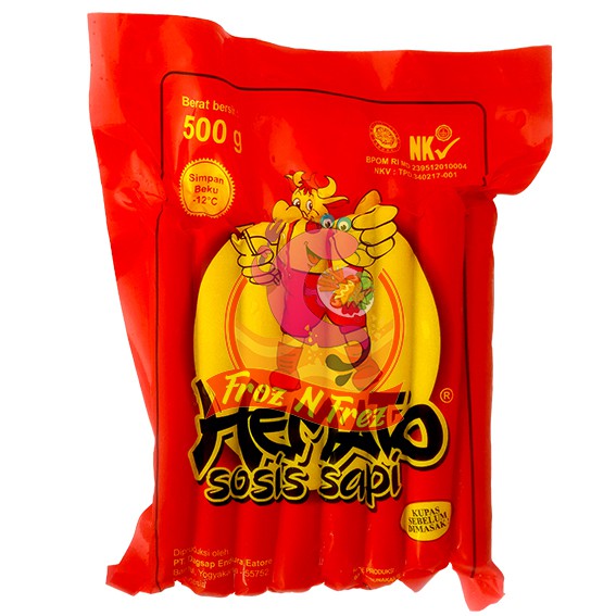 

HEMATO Sosis Sapi 500 Gram (15 Pcs)