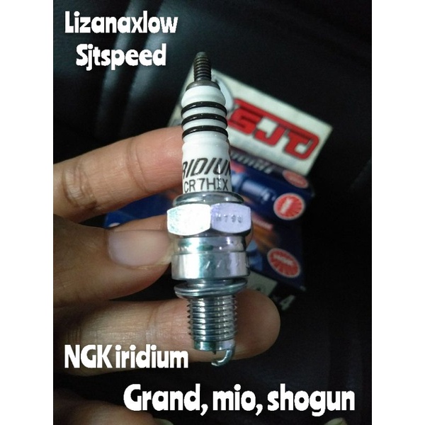 Busi NGK Iridium grand mio shogun supra