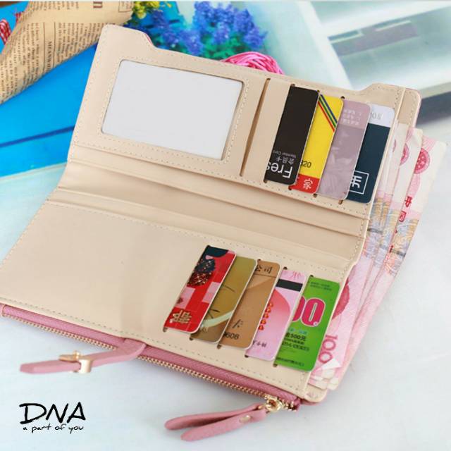 Dompet Wanita Lipat Fashion Murah / DOMPET WANITA passport size panjang