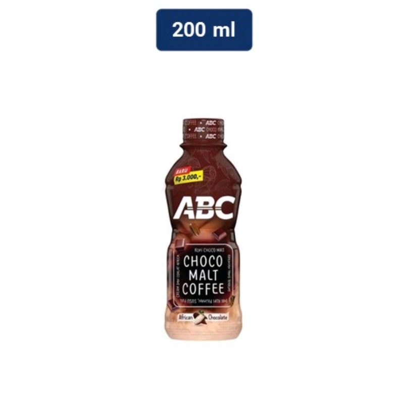 

PROMO ABC CHOCO MALT COFFE 200ML