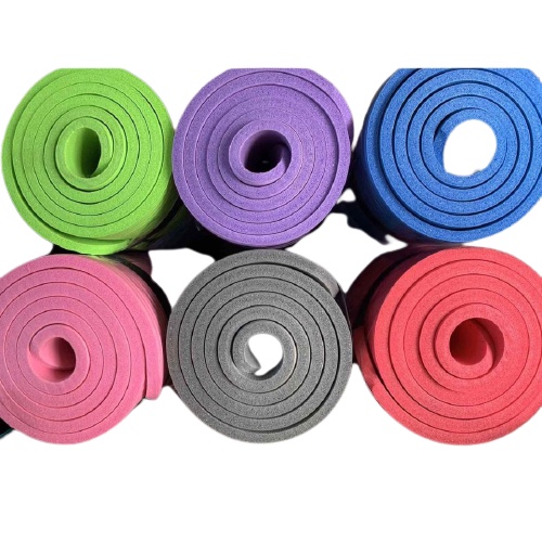 Premium Matras Yoga Mat 183cm x 63cm x 0.8cm (8mm) Senam Matt Pilates PVC / Alas Camping