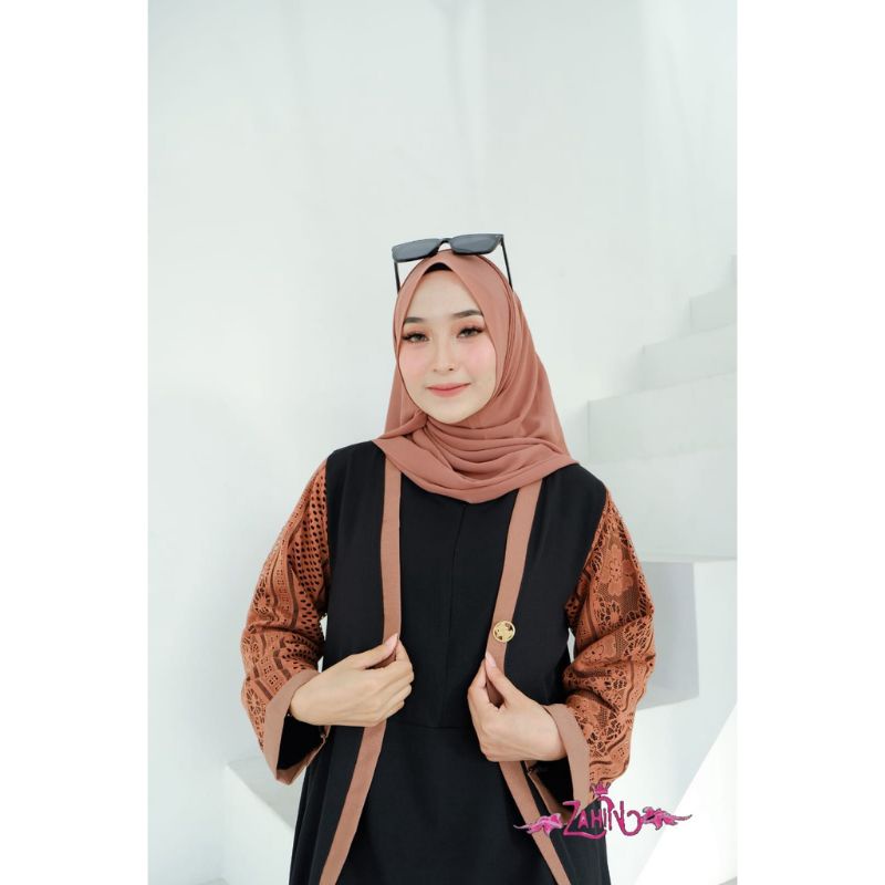 AL -  GAMIS ZAHIN DRESS HAURA OUTER / GAMIS SET OUTER
