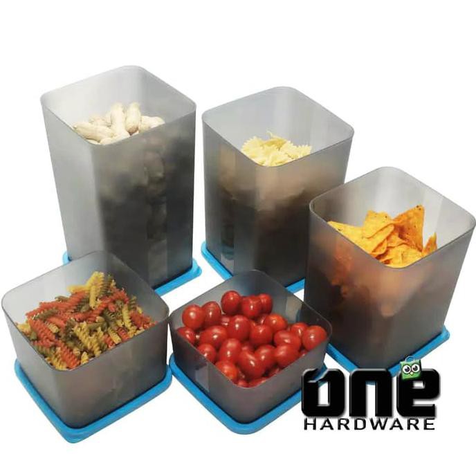 CALISTA TOPLES MAKANAN PLASTIK CONTAINER WADAH KUE LEBARAN