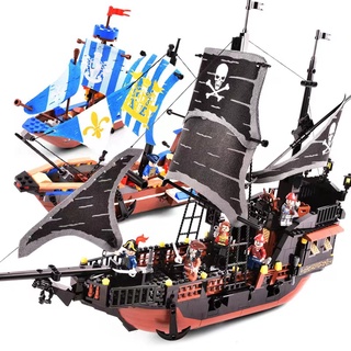 Image of thu nhỏ Pirates of the Caribbean Model Puzzle Kapal Bajak Laut Mutiara Hitam Mainan Blok Bangunan anak-anak #6