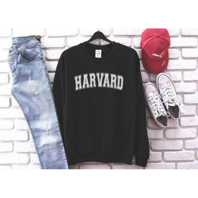 S - XXXXXL(6XL) Sweater HARVARD University BIGSIZE OVERSIZE USA College Classic Unisex Crewneck Fleece Premium jumbo