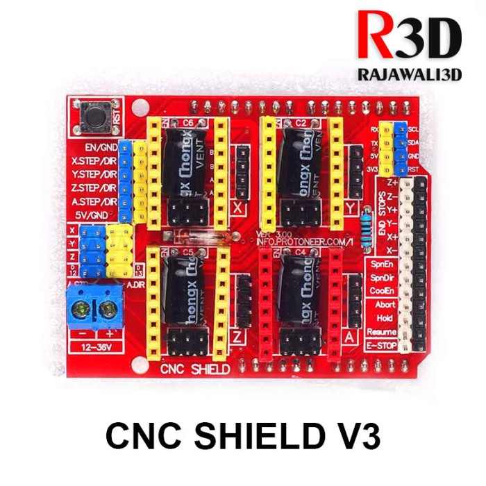 CNC Shield V3 Expansion Board For Arduino Uno Engraving Machine
