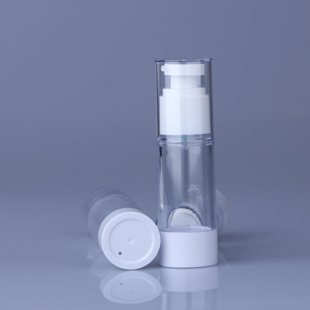 Rebuy Toiletries Container 15ml/30ml/50ml Airless Botol Travel Mini Vacuum Pump Vessel Parfum Plastik