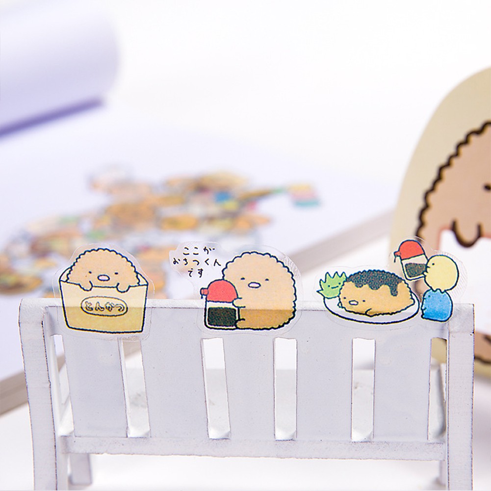 【HOT SALE】50Pcs/Bag Kawaii Sumikko Gurashi Decorative Stickers DIY Scrapbooking Paper Diary Album Computer Notebook Decoration